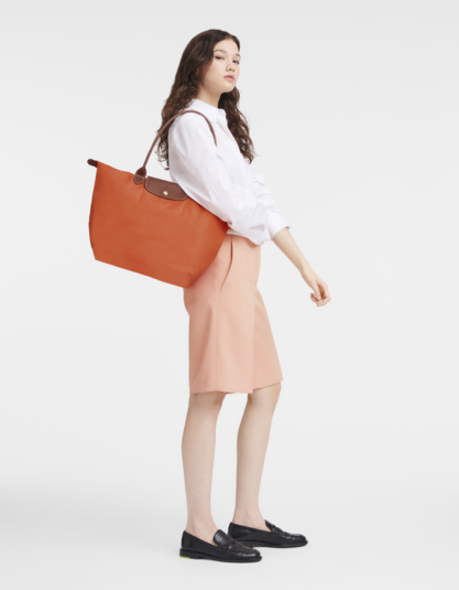 Longchamp Le Pliage Original L Tote Bag – Orange vip time amman jordan
